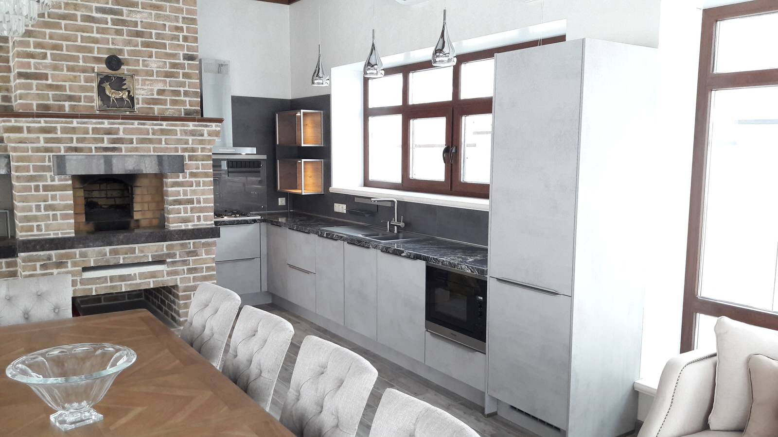 Серый бетон