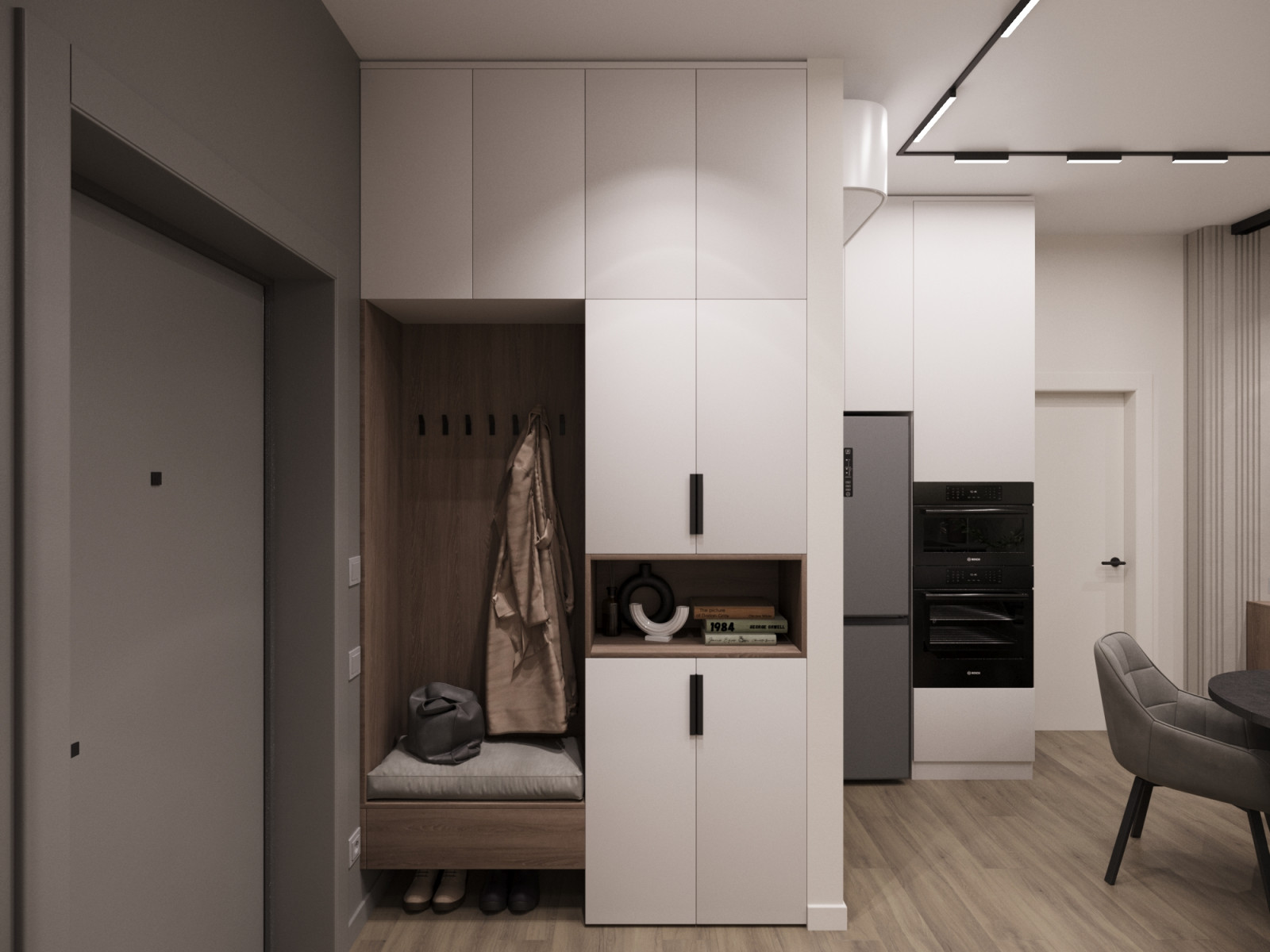 Дизайн интерьера 3х-комнатной квартиры с двумя детскими