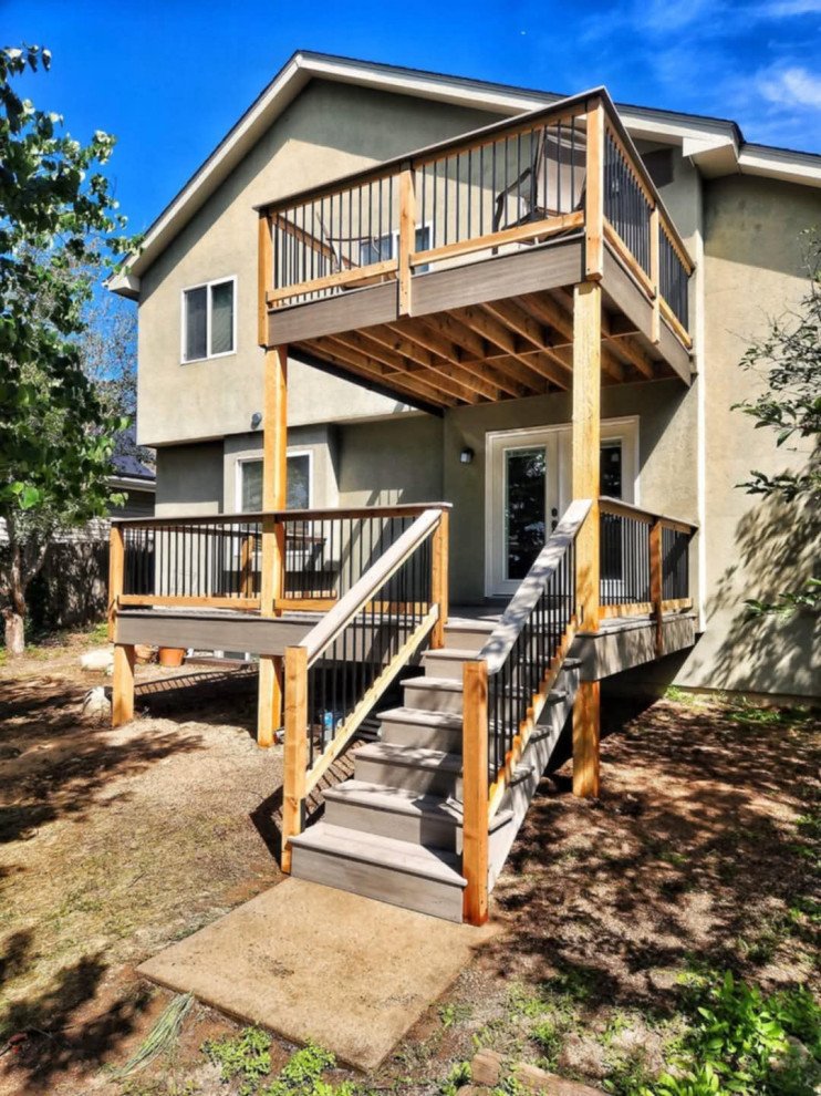 Two Story Trex Deck