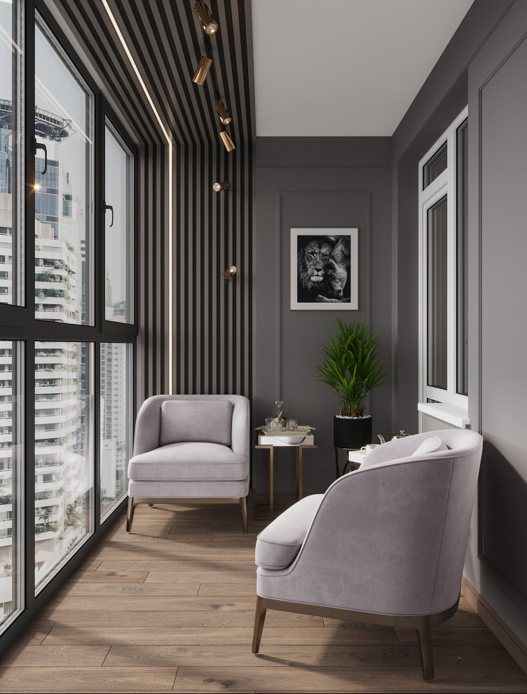 Дизайн двухкомнатной квартиры Парк 17