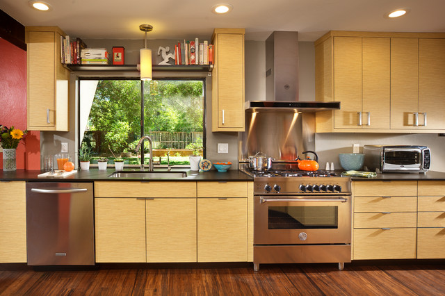 Contemporary Kitchen trendy-koekken