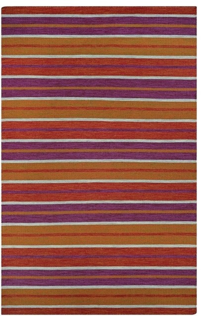 Cottages Coral Cay Fruit Punch Indoor Outdoor Area Rug