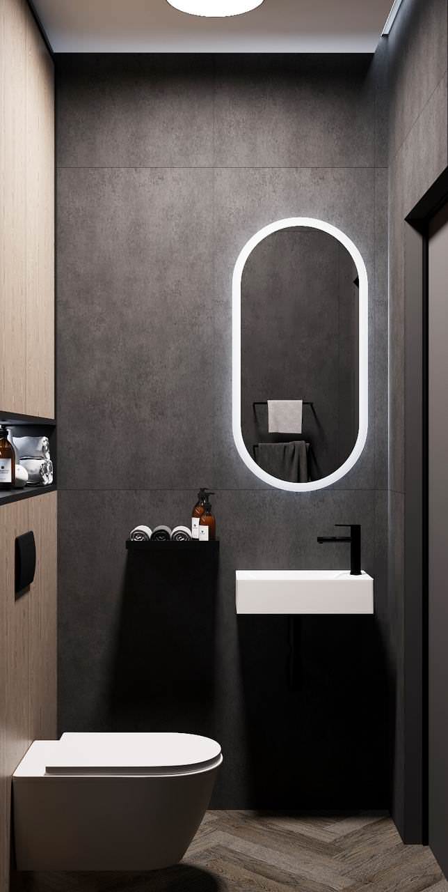 ДИЗАЙН ПРОЕКТ С ОЛИВКОВЫМИ ОТТЕНКАМИ