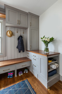 Painted Shoe Rack SMALL rustic Solid Wood Hallway Mudroom Bootroom