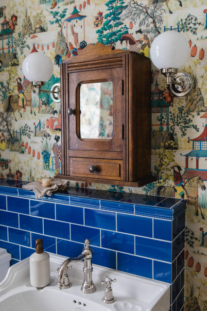 Berliner Altbauperle eclettico-stanza-da-bagno
