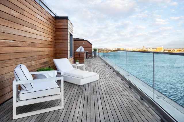 Pier 4 Penthouse contemporary-terrace