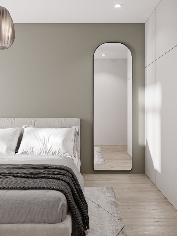 Экологичный дизайн интерьера в ЖК Ривьера Парк на Волне, Ижевск. 69,43 м2