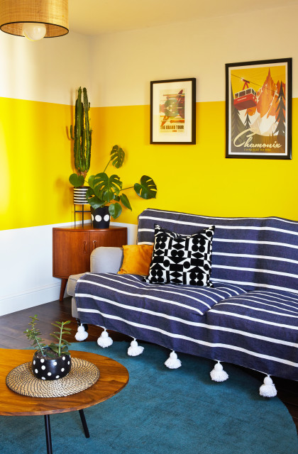 Sofa Corner with Coffee Table eclectic-living-room