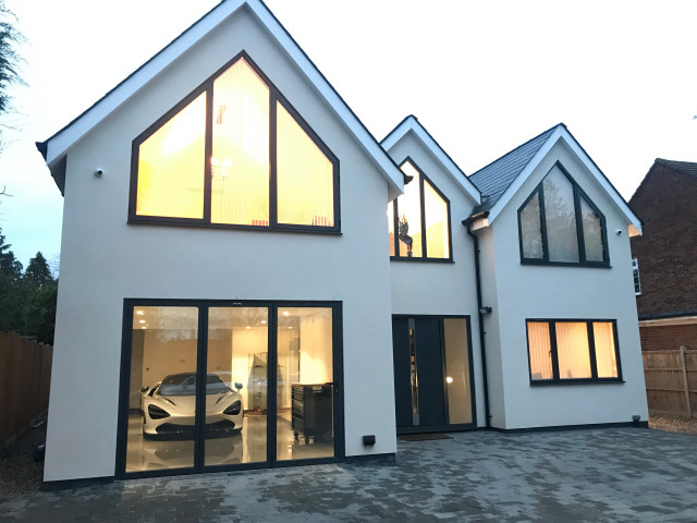 Front elevation modern-fasad