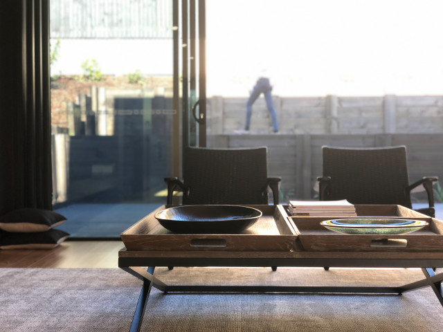 Glennon Residence contemporary-vardagsrum