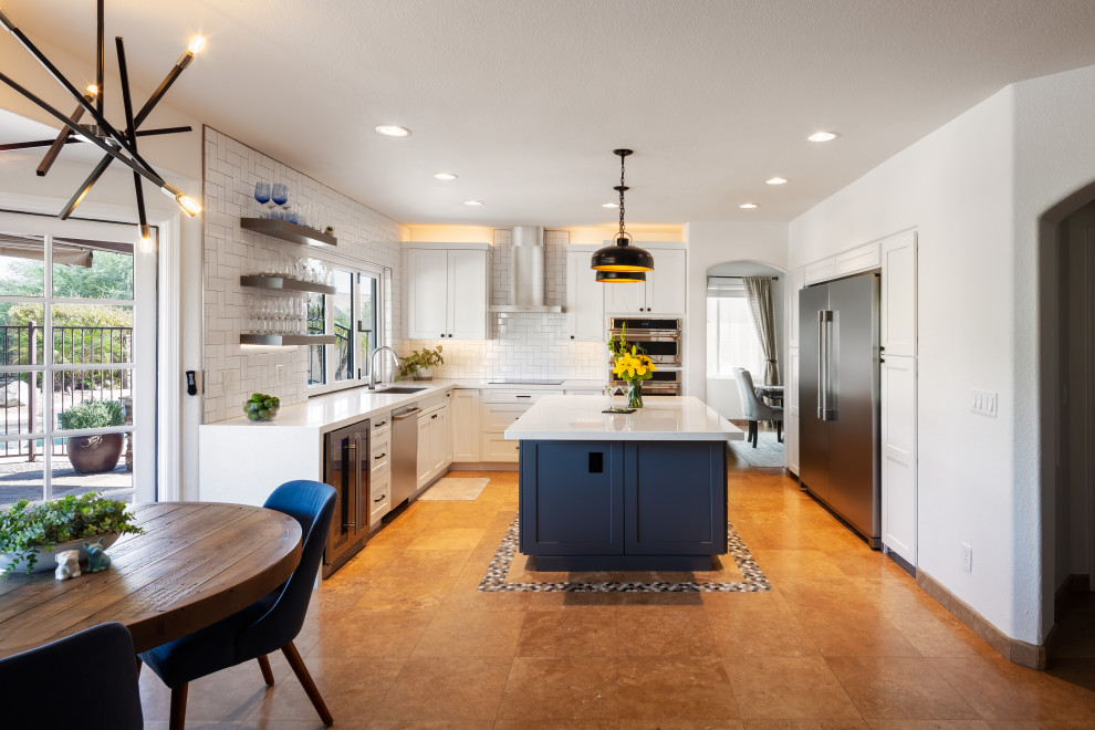 Inspiration for a transitional kitchen remodel in Phoenix