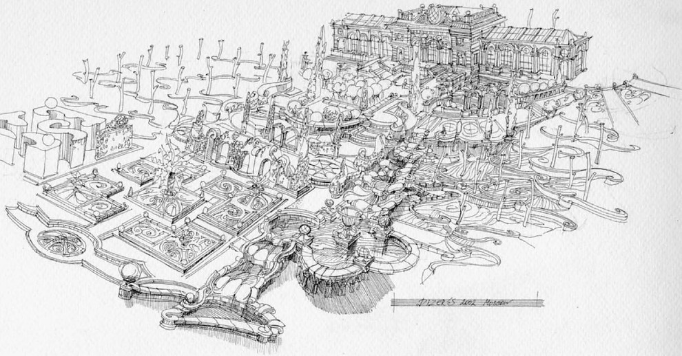 Эскизы - ландшафтный дизайн