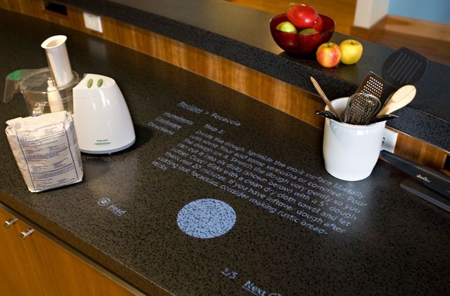 Coming Soon Turn Your Kitchen Counter Into A Touch Screen