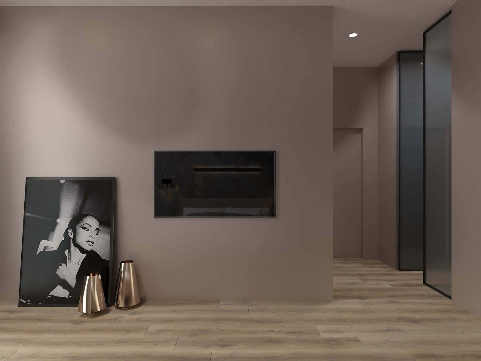 Двухкомнатная квартира в современном стиле с преобладанием древесных акцентов