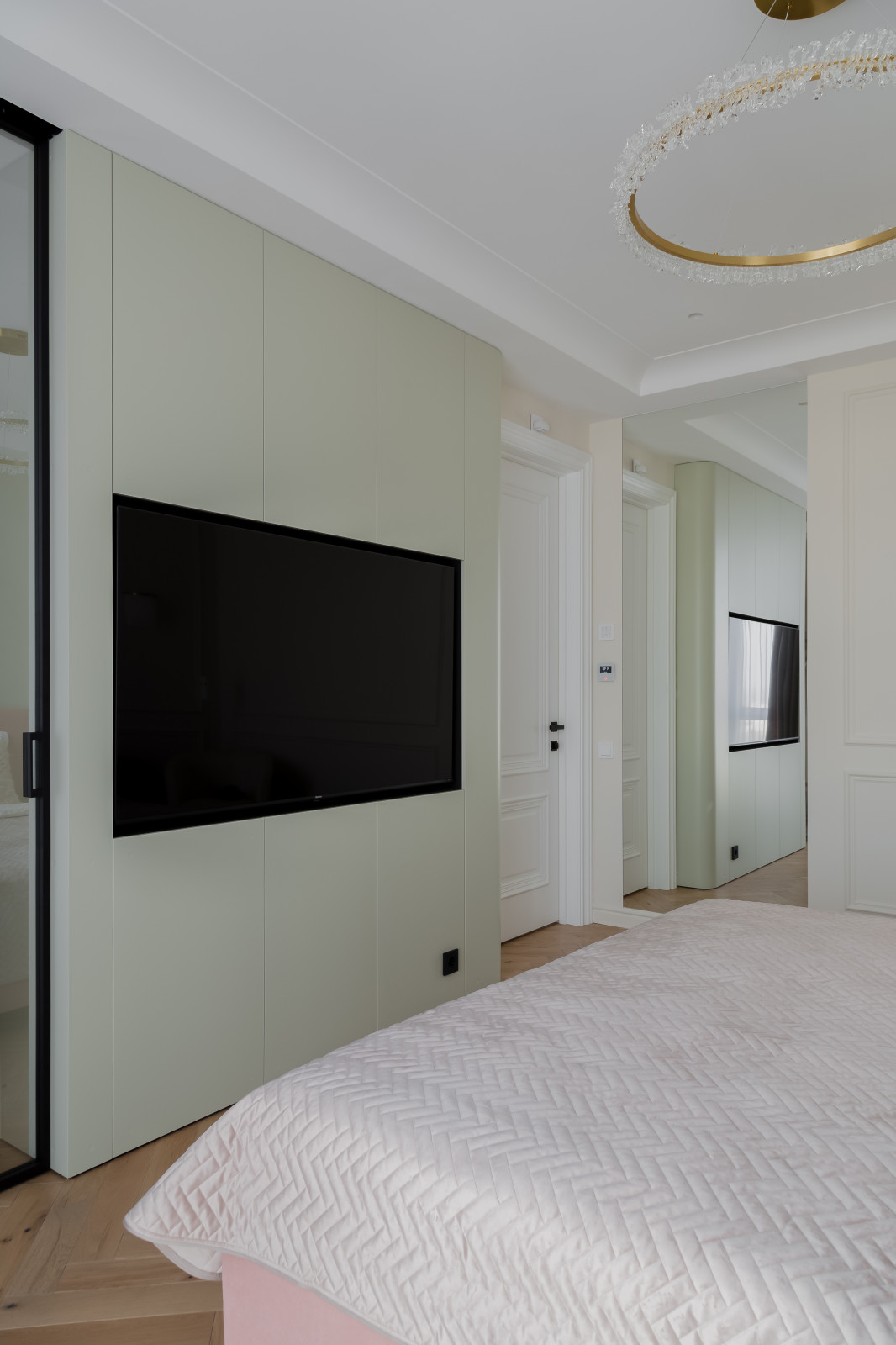 Квартира в мятных тонах