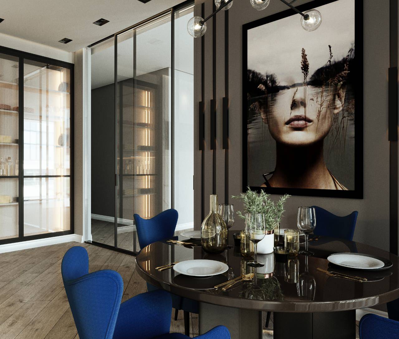 Проект в современном стиле