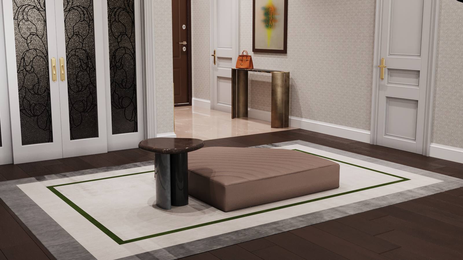 Дизайн интерьера квартиры в ЖК «Mon Cher», 190 м2