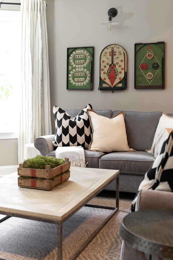 Transitional home design photo in DC Metro