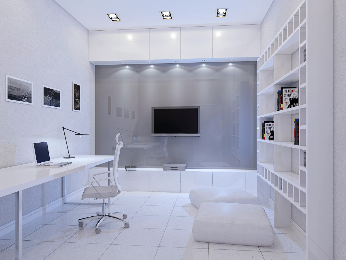 Квартира в белом цвете