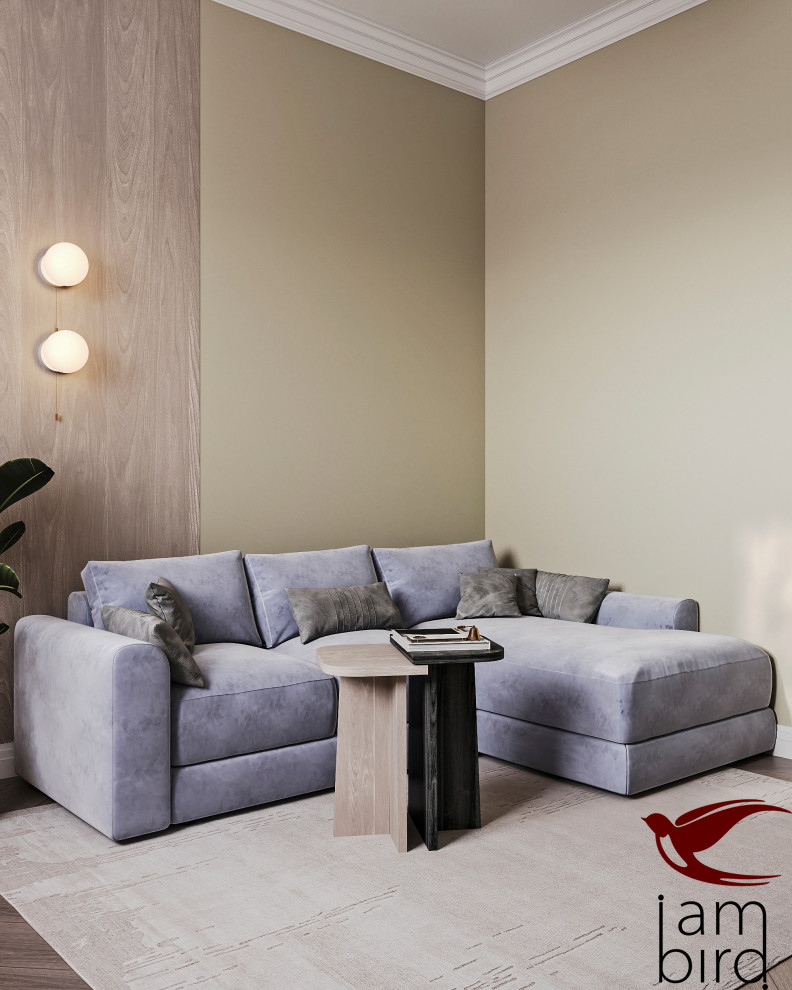 Современная классика с нотками ар-деко в КП "Гайд Парк"