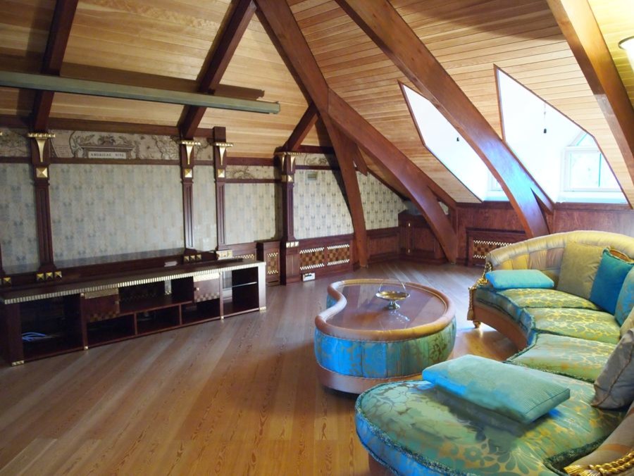 Проект мансарда частного дома