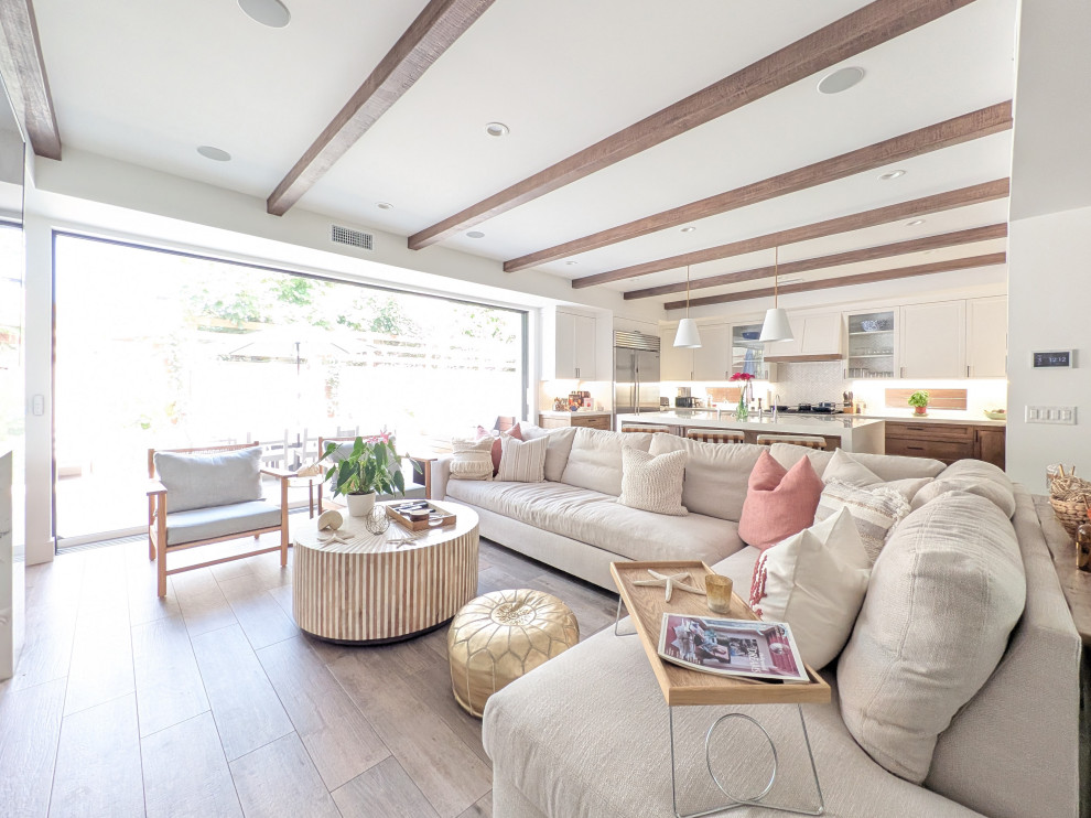 Extensive Remodel, New Second Floor and Roof Deck in La Jolla