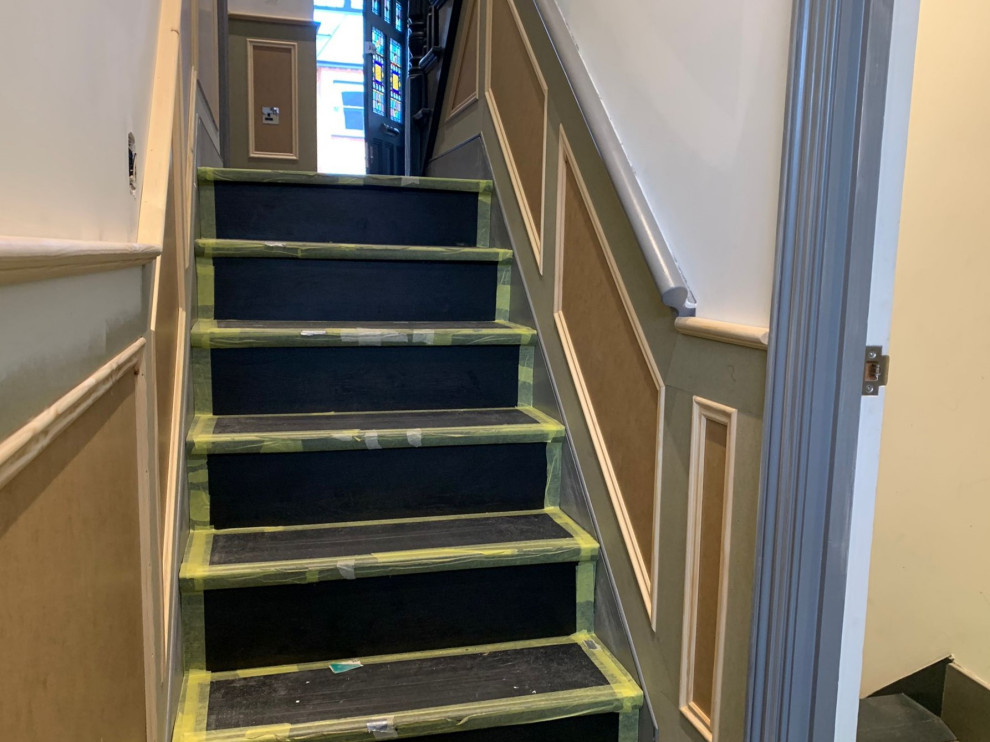This is an example of a victorian staircase in Other.