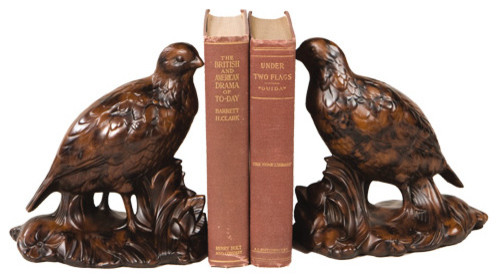 Large Quail  Bookends