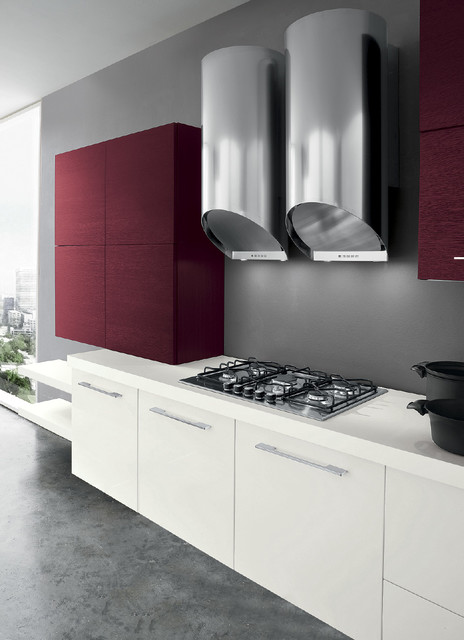 Kitchen and Living Space Design Ideas contemporaneo-cucina