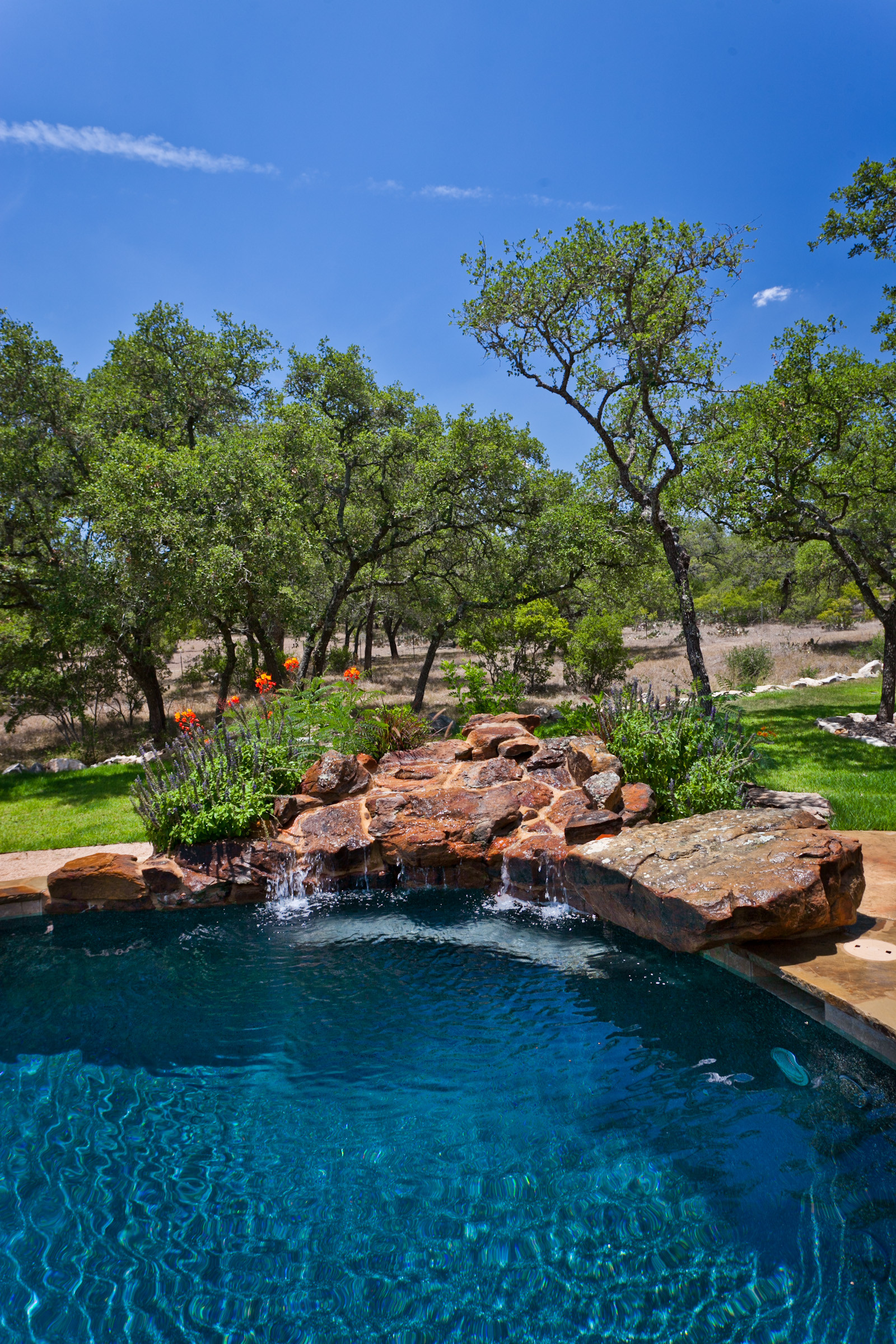 Wimberly Natural/Freeform Pool and Spa