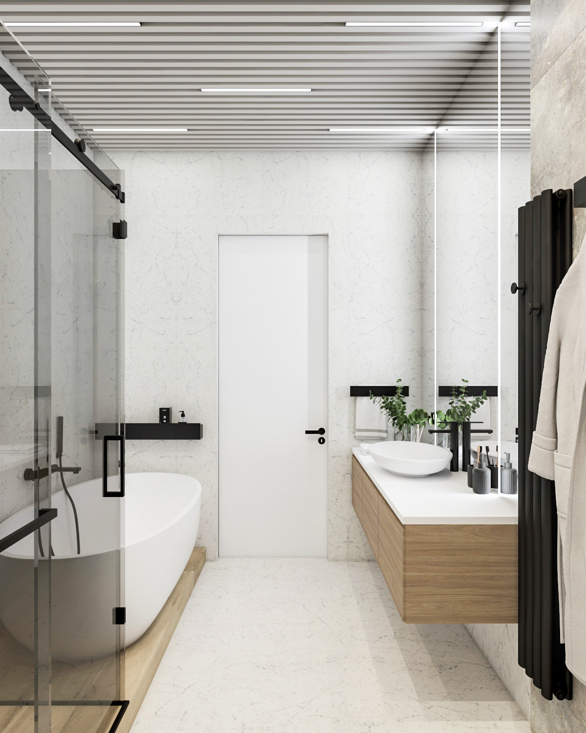 Дизайн квартиры 141м² в г. Новосибирск