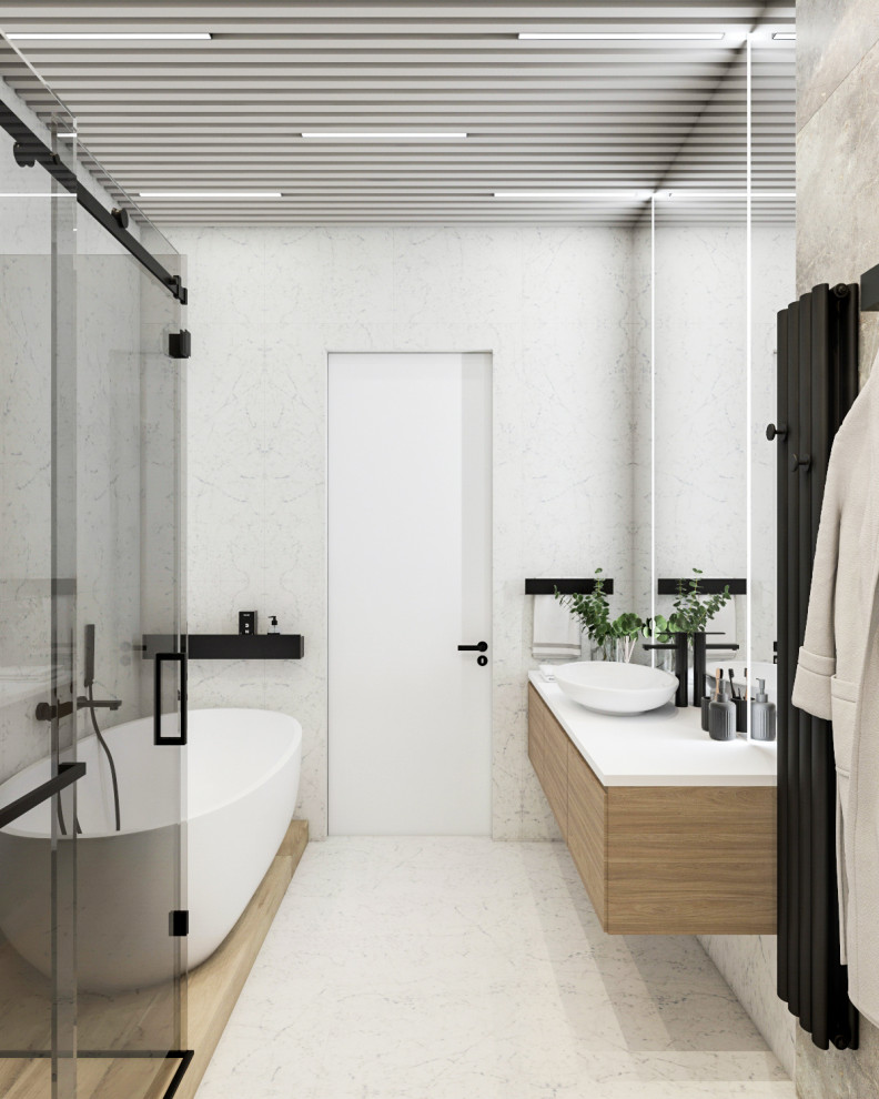 Дизайн квартиры 141м² в г. Новосибирск