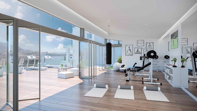 INFOGRAFIAS MIJAS | PHOENIX RESORT LA CALA modern-fitnessraum
