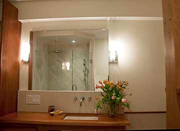 Reclaimed Mahogany Bathroom
