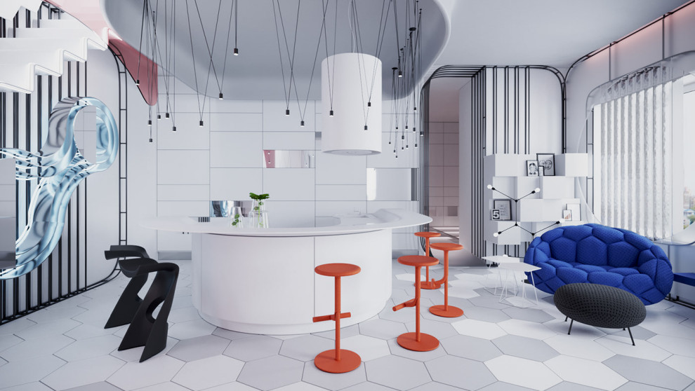 Дизайн апарт - студии "BLOGER HOUSE"