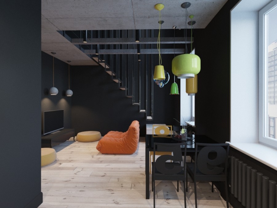 Ярко-чёрное