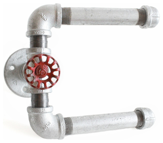 Double Pipe Toilet Paper Holder Double Pipe Toilet Paper Holder Red Black