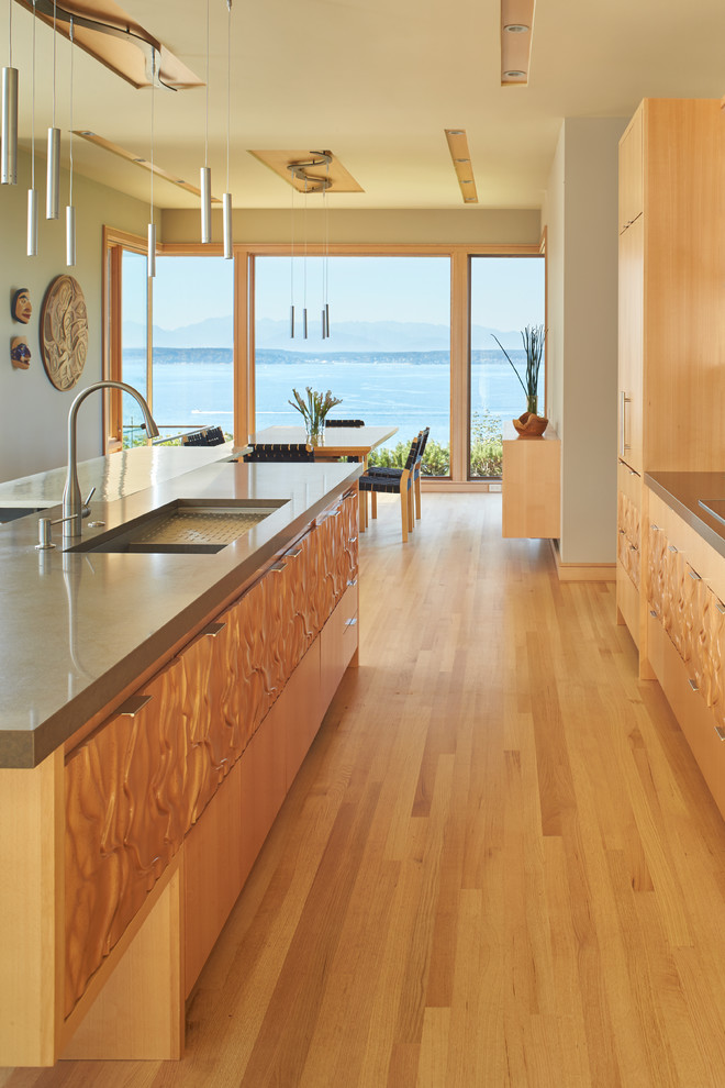 Elliott Bay House - Contemporary - Kitchen - Seattle - by ...