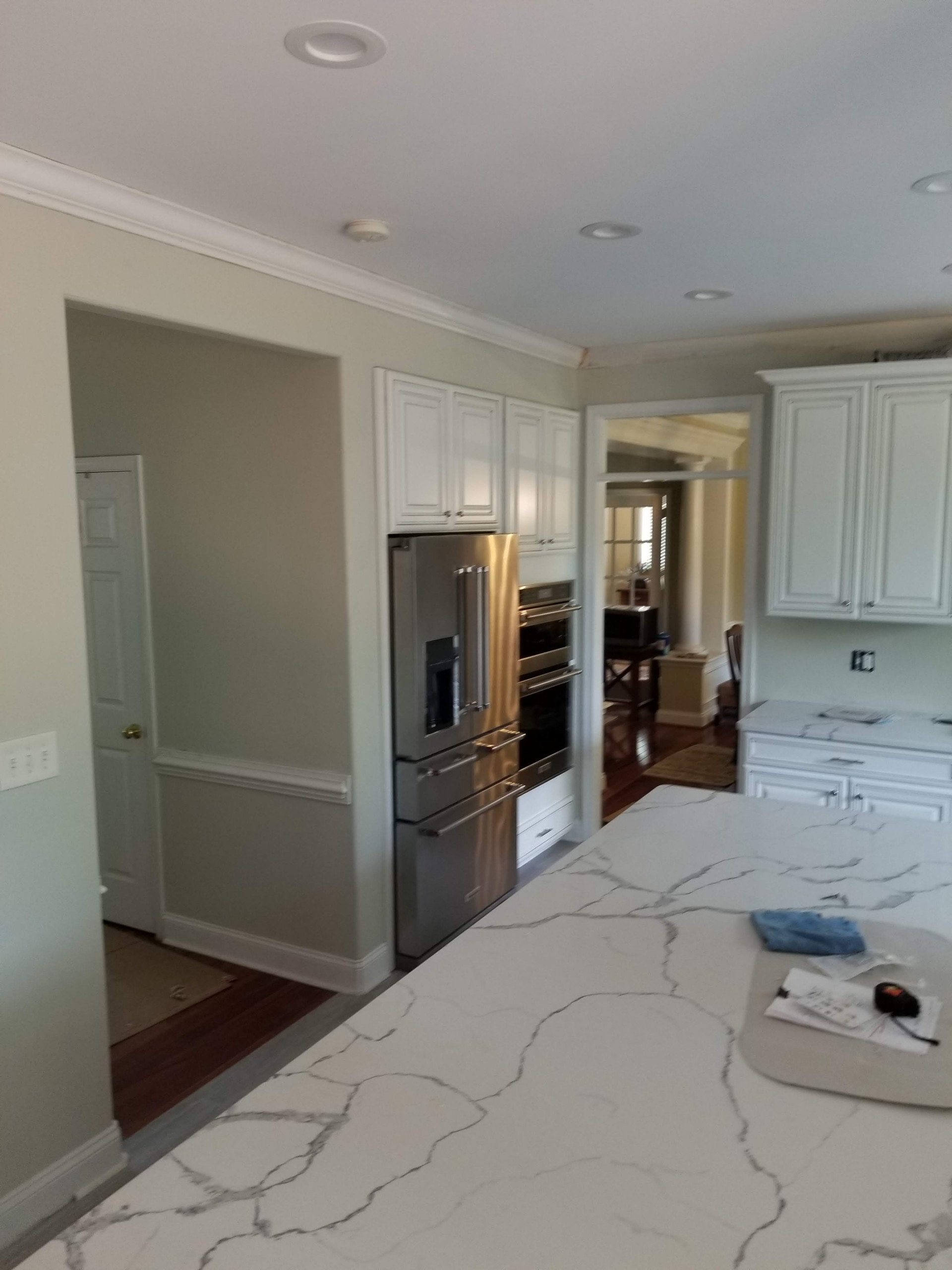 Linen Glazed Kitchen Remodel