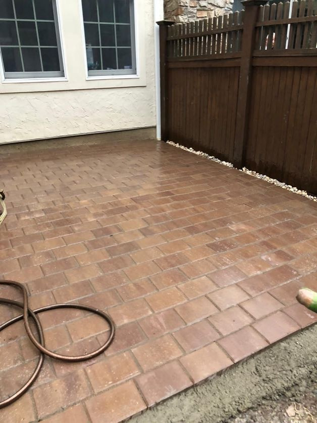 Masonry work and pavers