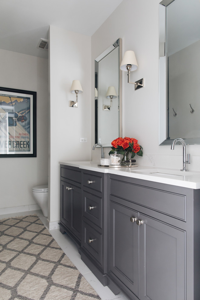 Home design - transitional home design idea in Chicago