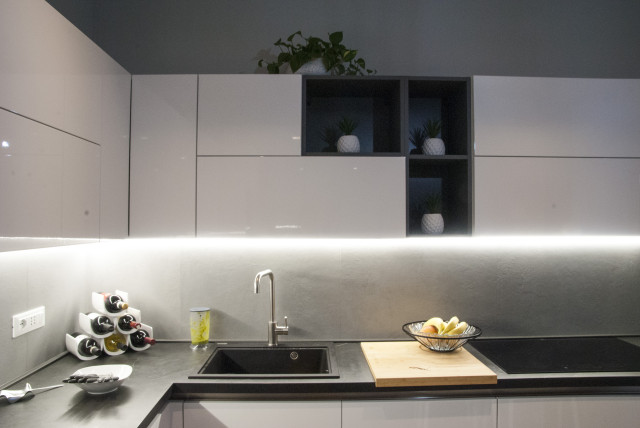 Casa TM_appartamento A contemporain-cuisine