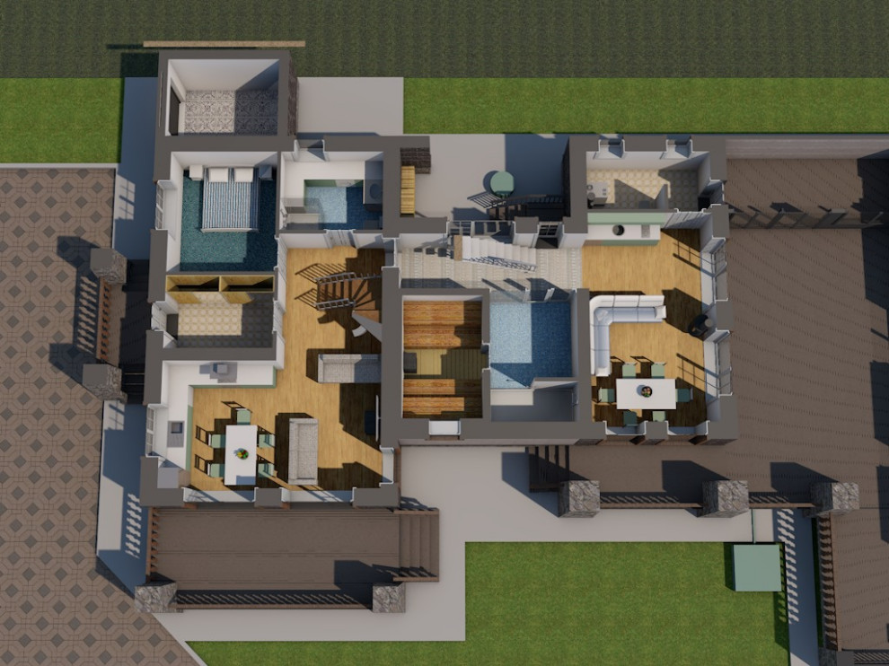 23-023-1 Гостевой дом - баня общей площадью 300 м2