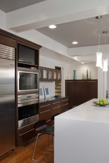Coffered Ceiling Contemporary Kitchen St Louis By Nest