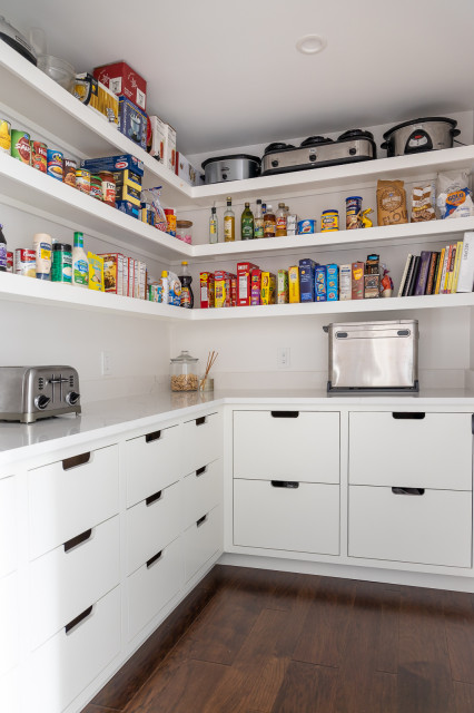 Kitchen Pantry Design: 100+ Ideas on Design, Layout, Lighting, Placement