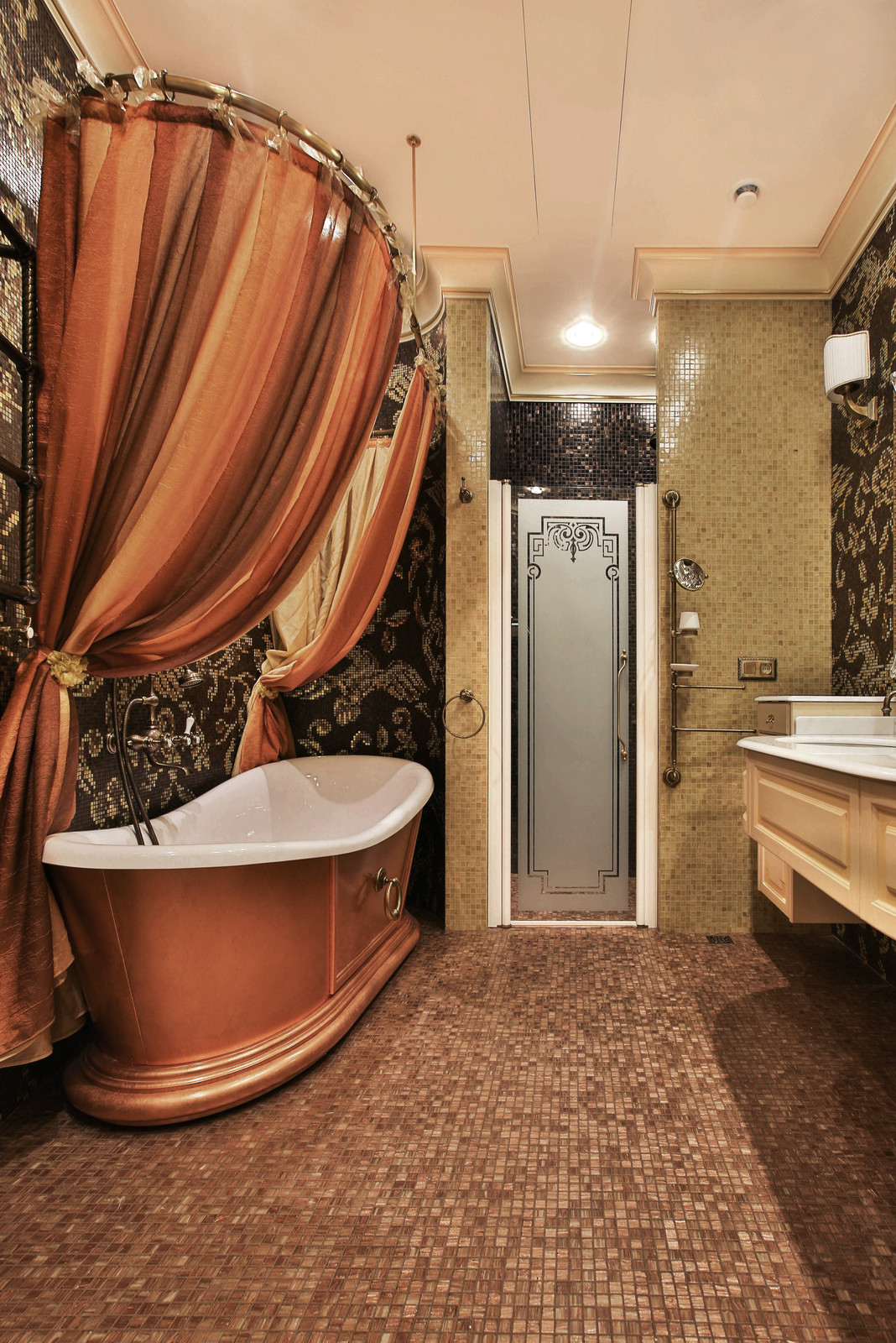 квартира в классическом стиле 235м2