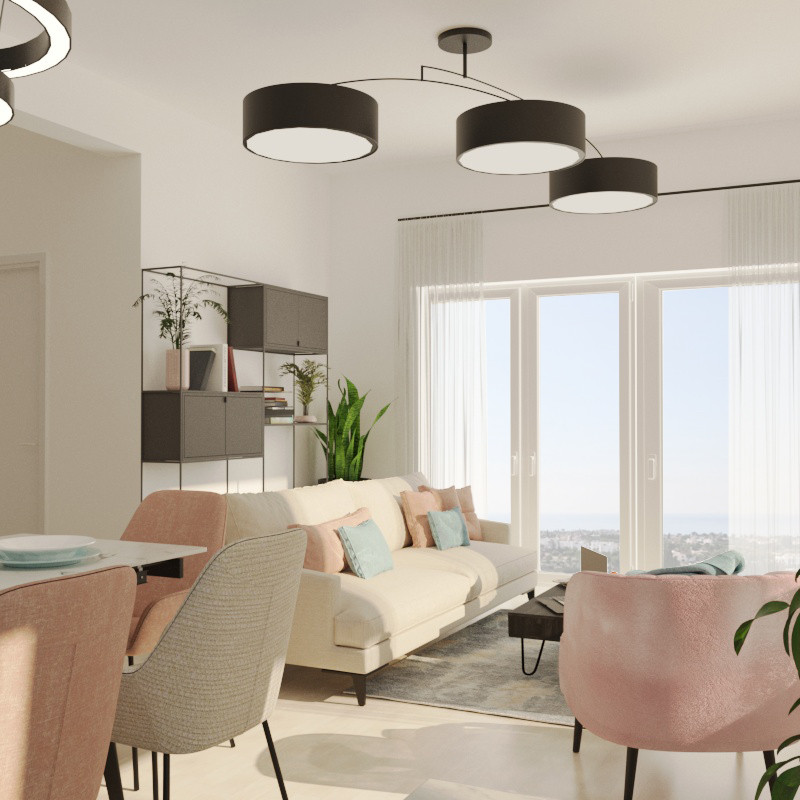 Дизайн-проект 3-ех этажного дома на Кипре