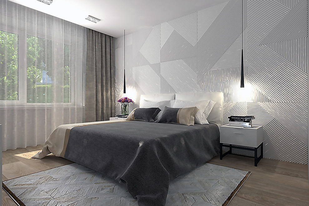 Спальня в стиле минимализм
