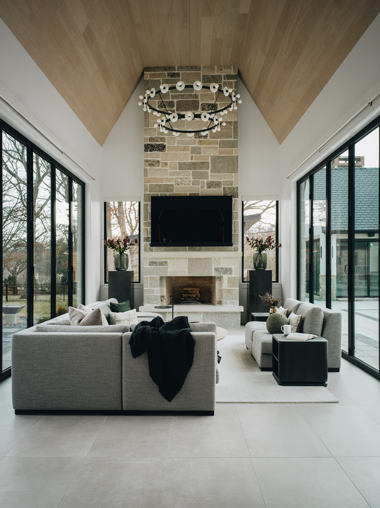 Glen Heights Grandeur - Family Room - Chicago - by DGI Design x Build ...