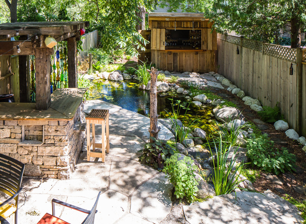 Home design - rustic home design idea in Toronto